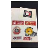 Binder Of Advertising Stickers