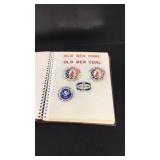 Binder Of Advertising Stickers