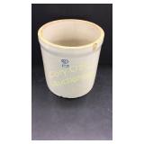 Stoneware Number 2 Crock WITH CRACK