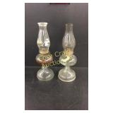 Pair Of Kerosene Lamps