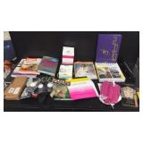 Books, Color Pens, 3 Hole Punch, Etc