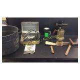 Granite Canning Pot, Rockwell Block Plane, Flash