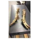 Antique Wood Horse Hames Harness