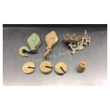 Pulleys, Scale Weights,