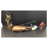 Cardinal, Duck Unlimited Duck, Wood Elphant Ducks