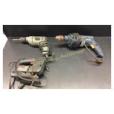 Bosch Drill, Skil Jig Saw, Genesis Drill