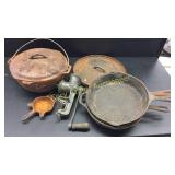 Cast iron skillet lot