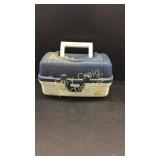 Tackle box with misc bow and stand items