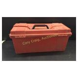 Toolbox with concrete tools