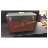 Toolbox with tools