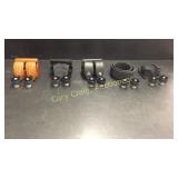 Reloader clips for revolving pistol
