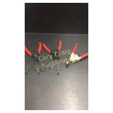 O ring pliers, wire splicer, hex keys