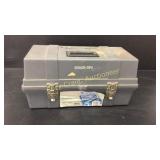 Toolbox full of electric supplies