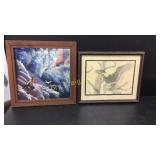 3 Pictures, John Deere Clock , key holder, clock