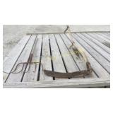 Hay fork and sickle