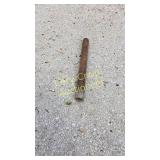 Home made fence post driver