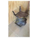 Cast iron stove missing 1 leg