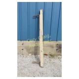 2 man saw with home made box