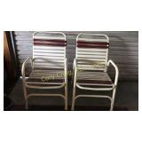 2 outdoor chairs