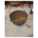 Cast Iron Kettle with Crack