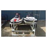 2 Yamaha Waver Runners With Trailer NO PAPER WORK
