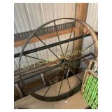 47" iron wheel