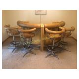 Retro Bar, 2 pc., Approx. 7
