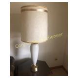 Matching pair of mid century lamps, (Sherman)