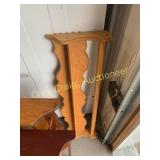 3 Wood Shelves 9 Drawer Small Cabinet