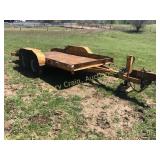 1992 Butler flatbed trailer, tilt,