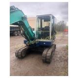 IHI 55N Excavator, Rubber Tracks, Hydraulic Thumb,