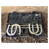 Horseshoes w/ carrying case,