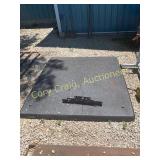 Truck Bed Cover Fits 2001 Ford has key