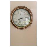Lavender wall clock