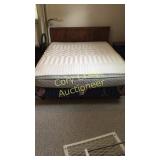 Queen size bed with select comfort elite series