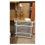 Baby gate, oil lamp, misc tools excludes fire