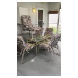 Patio Table and 6 Chairs