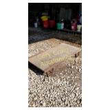 (2) RR Pallets 9" T x 30" W 5