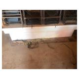 Truck Tool Box, all metal, fits regular size truck