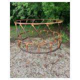Round Hay Feeder Located In Edinburg IL