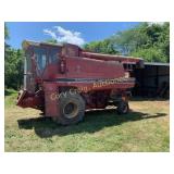 IH 1460 Axial-Flow Combine, New Batteries,