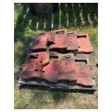 (8) IH Suite Case Weights, 75 Lb. each,