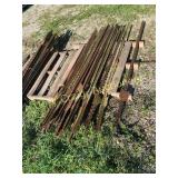 Pallet Of 25 T-Post Location Edinburg IL