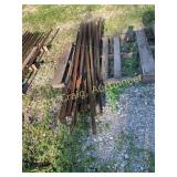 Pallet Of 25 T-Post Location Edinburg IL