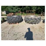 2 B.F. Goodrich Sliver 24.5-32 Wheels and Rims