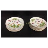 Set of Fifteen Butterfly and Strawberry