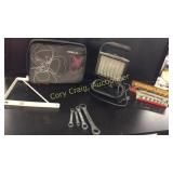 Assorted Socket sets, Set of four wrenches and