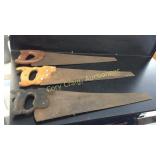 Six Assorted Handsaws