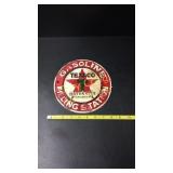 Texaco Motor Oil Cast Iron Sign