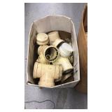 Two Boxes of Assorted PVC Pipe Fittings